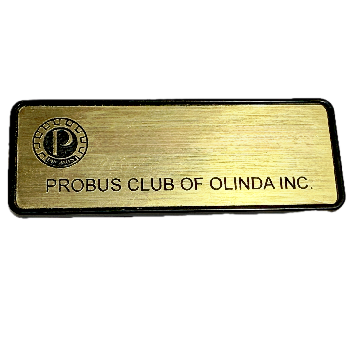 Inducted Members Name Badge
